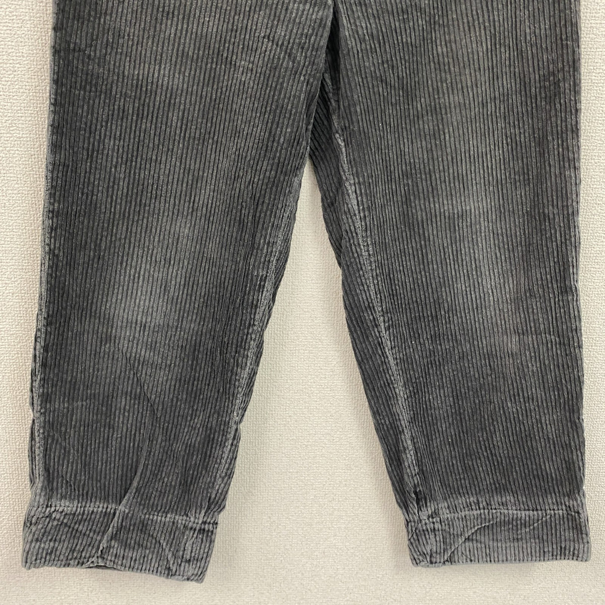 ～00s　Abercrombie&Fitch　アバクロ　コーデュロイパンツ　ヴィンテージ　グレー　灰色　W28サイズ　古着