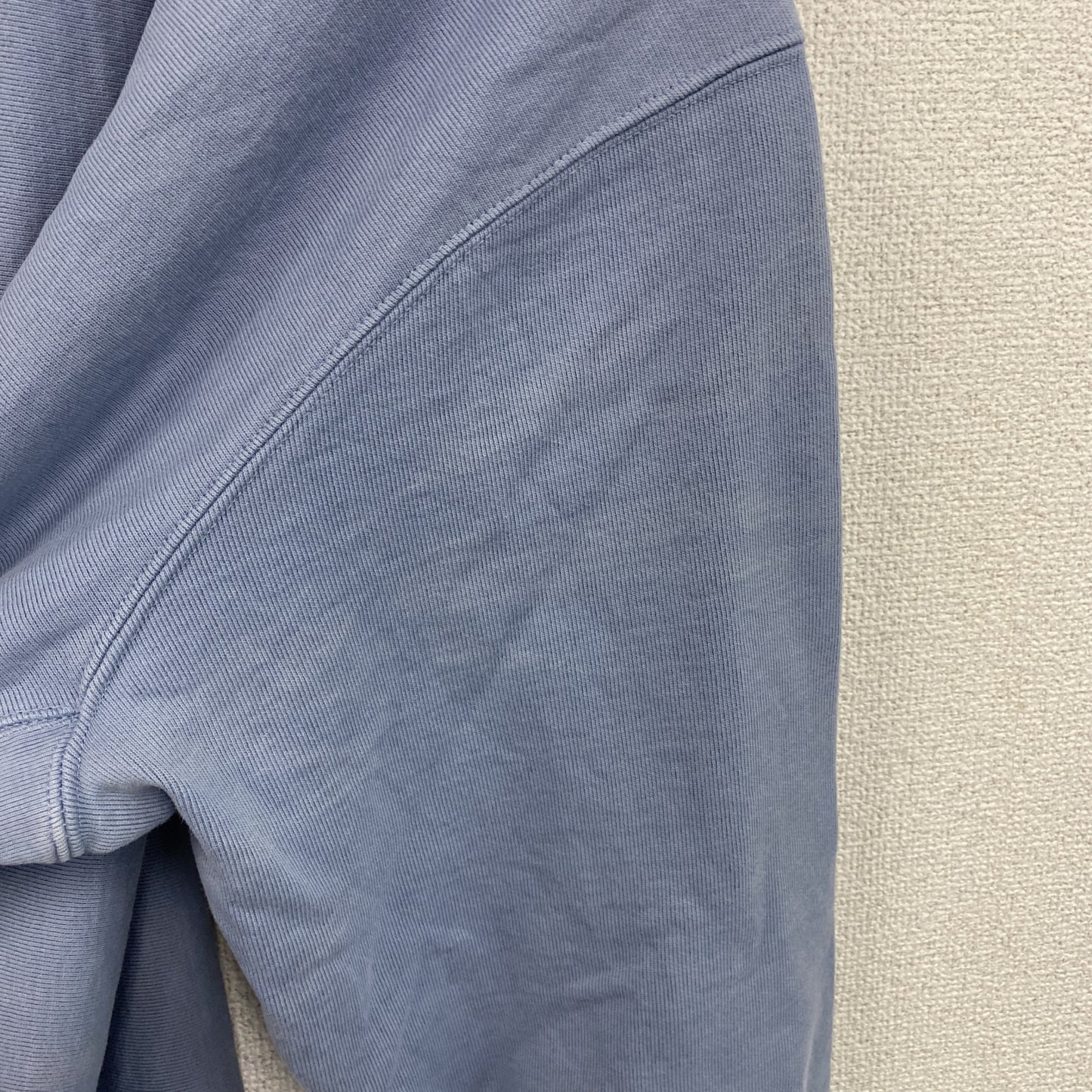 Champion　チャンピオン　リバースウィーブ　スウェット/トレーナー　前V　カレッジロゴ　水色　ブルー　Lサイズ