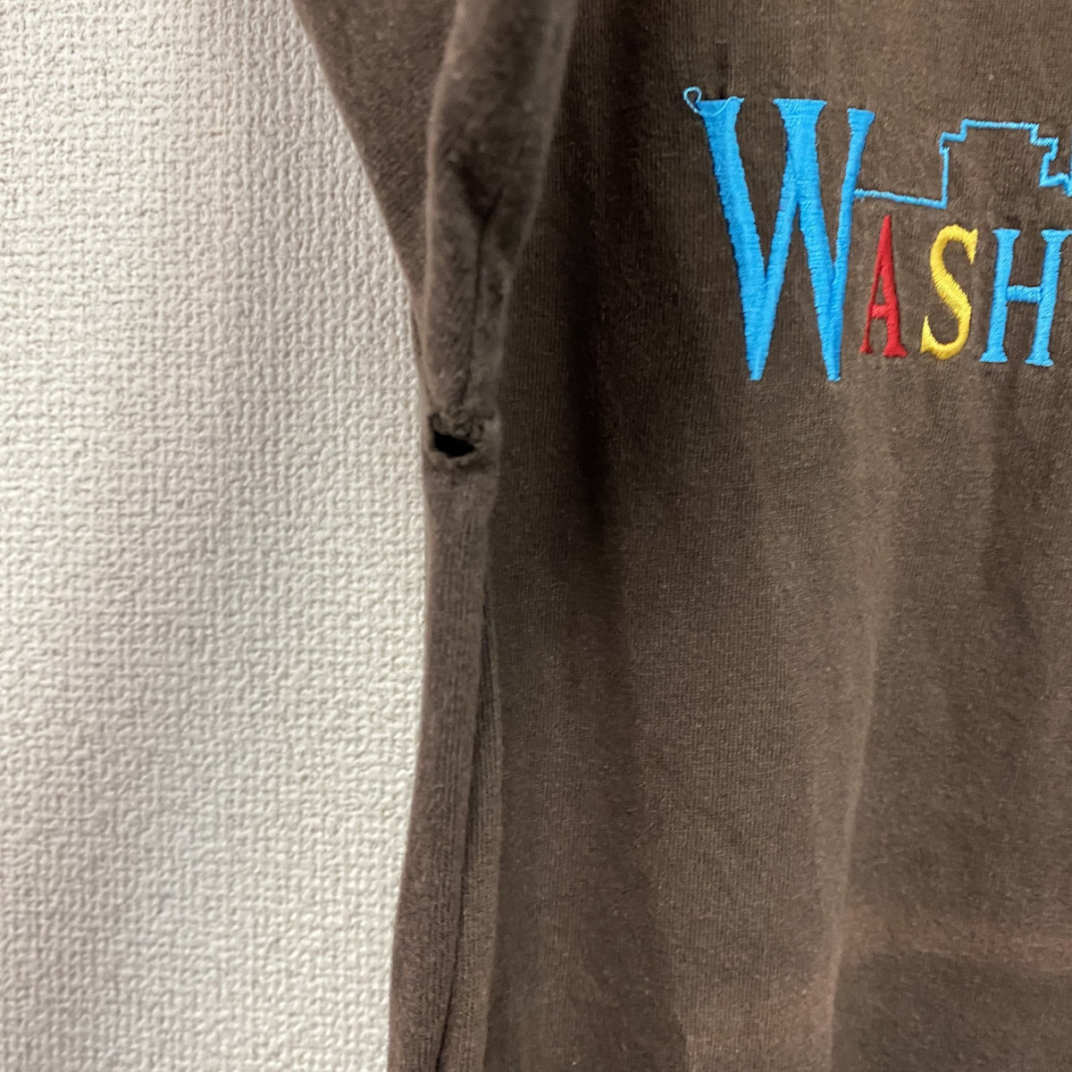 GILDAN　ギルダン　半袖Tシャツ　茶色　ブラウン　Mサイズ カットソー メンズ コットン 古着