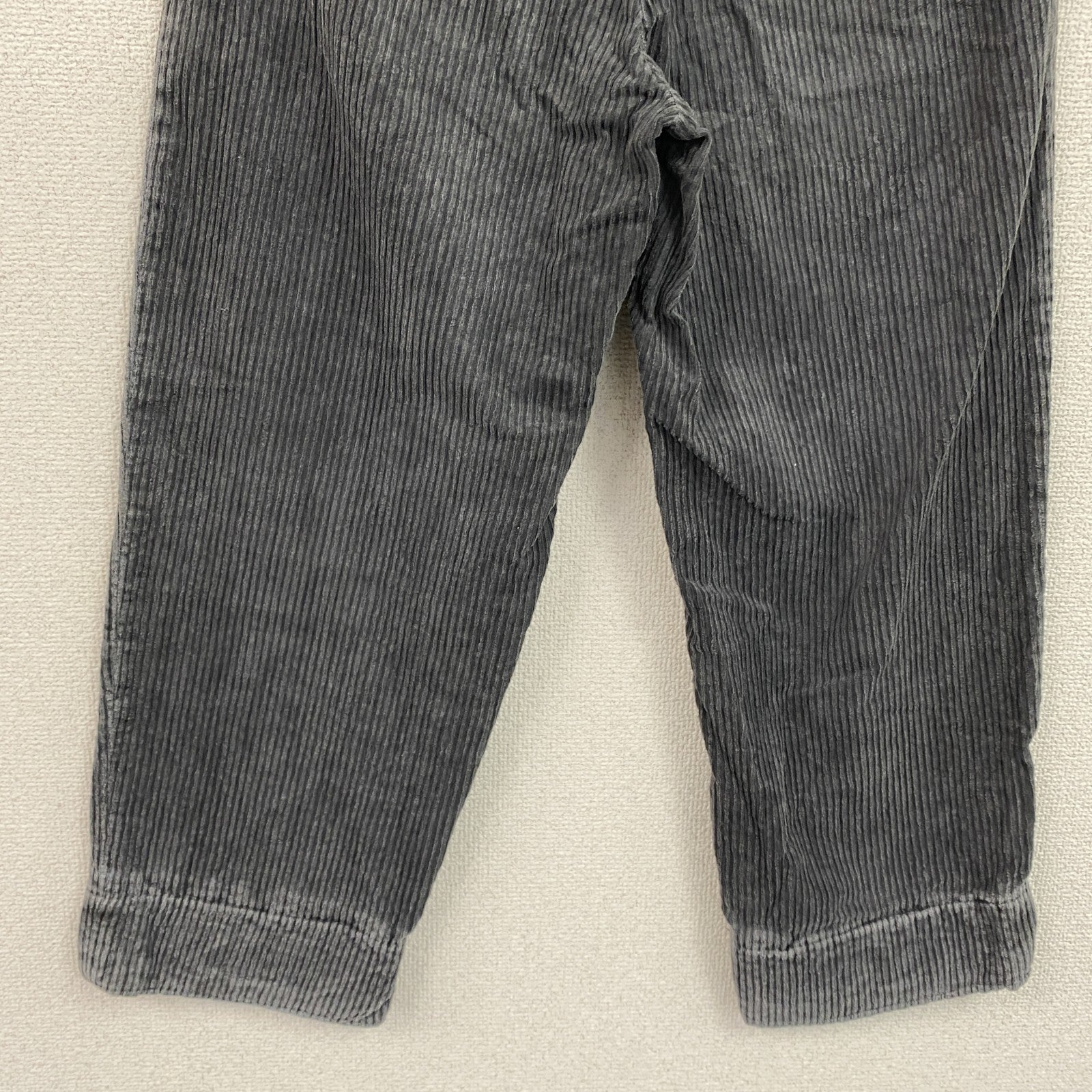 ～00s　Abercrombie&Fitch　アバクロ　コーデュロイパンツ　ヴィンテージ　グレー　灰色　W28サイズ　古着