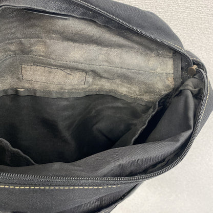 00s　AIRWALK　エアウォーク　ショルダーバッグ　ヴィンテージ　刺繍ロゴ　黒　ブラック