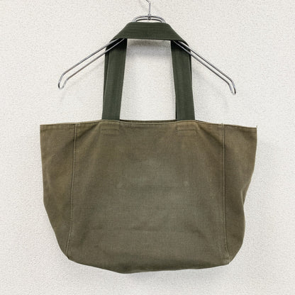 agnes b　アニエスベー　キャンバストートバッグ　カーキ