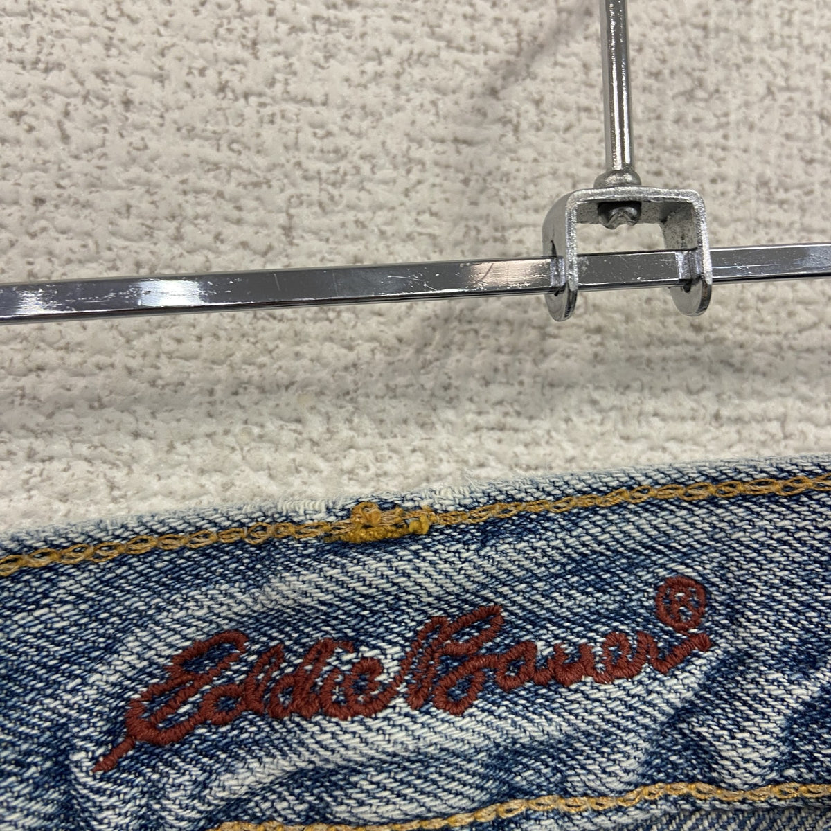 Eddie Bauer　エディーバウアー　デニムパンツ/ジーンズ　ジップフライ　インディゴ　W31サイズ メンズ コットン 古着
