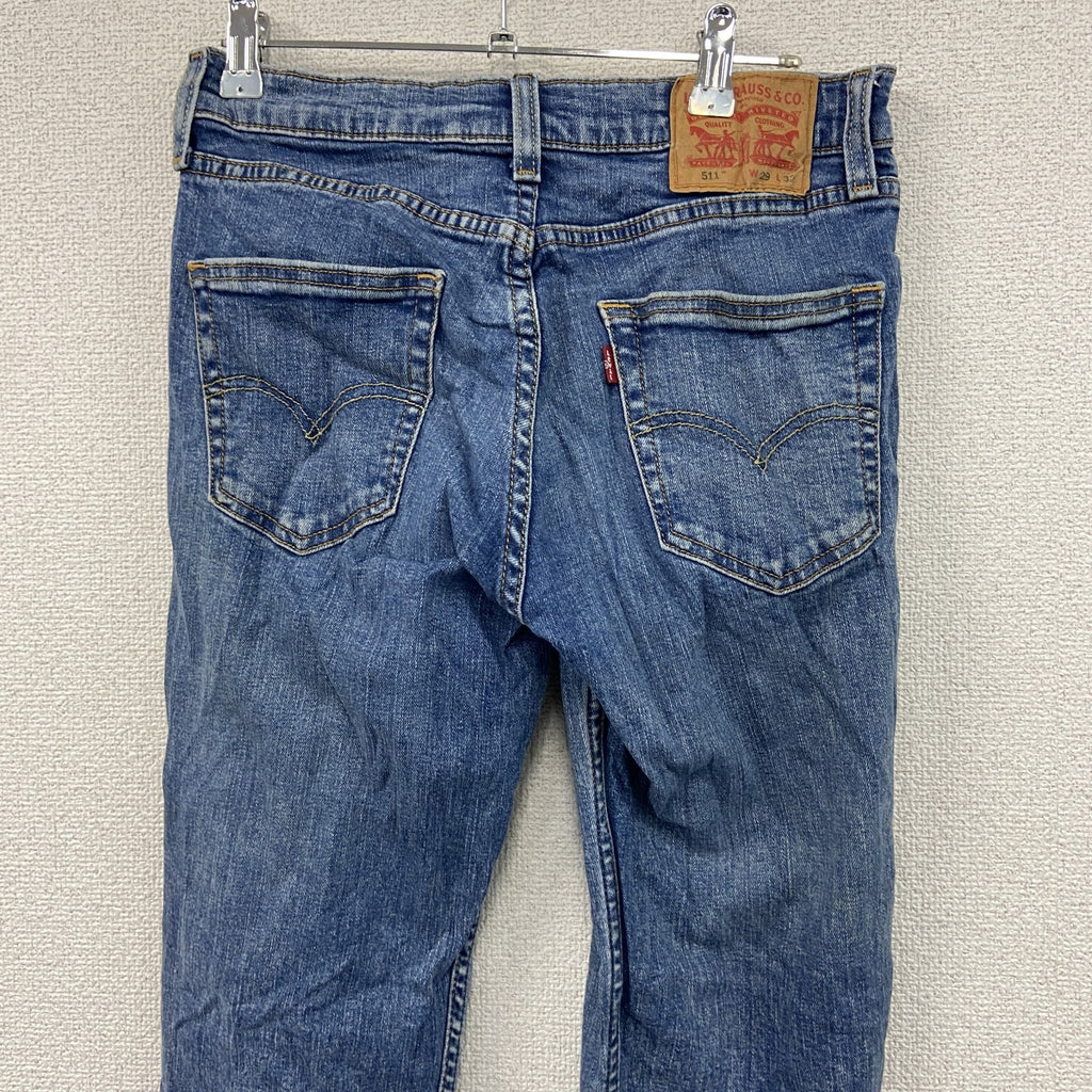 古着 used　Levi’s　リーバイス　511　スキニーデニムパンツ/ジーンズ　ジップフライ　インディゴ　W29サイズ
