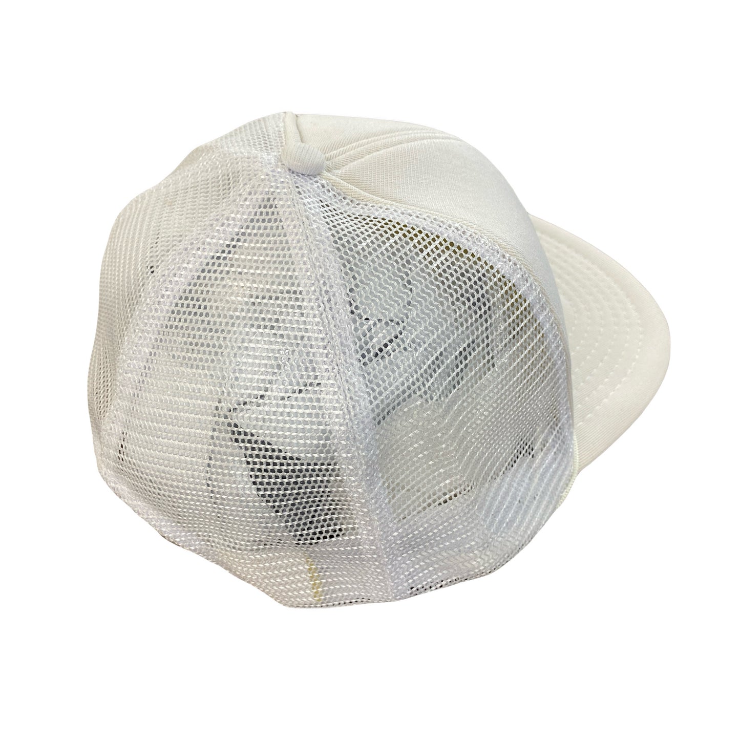 ～90s　Volkswagen　フォルクスワーゲン　メッシュキャップ　企業ロゴ　白　ホワイト　ワンサイズ