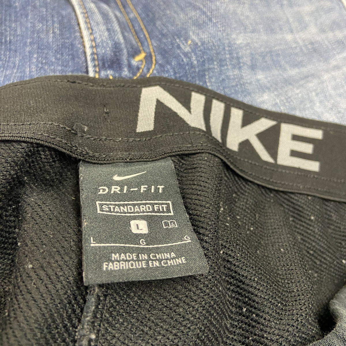 NIKE ナイキ　スウェットパンツ　スウッシュロゴ　黒　ブラック　Lサイズ　古着
