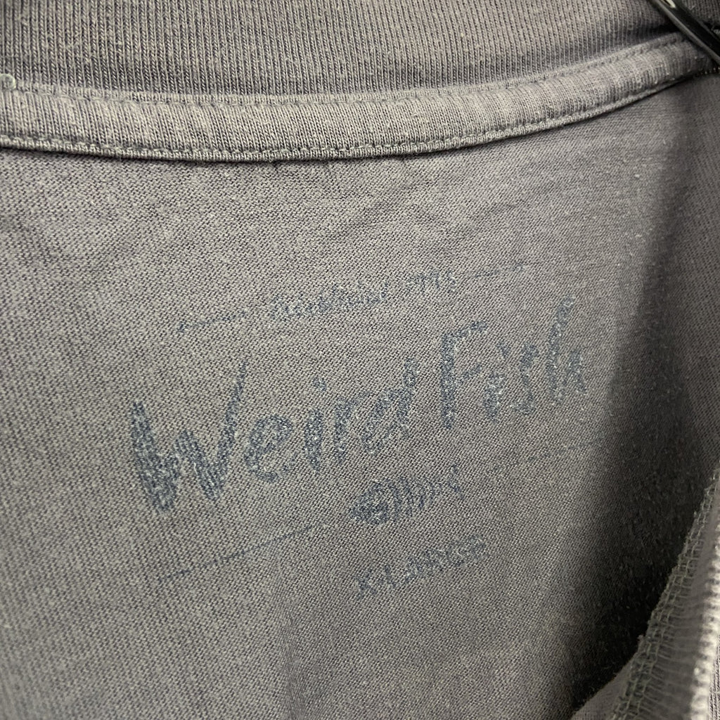 Weird Fish　半袖プリントTシャツ　パロディT　AC DACEY　灰色　グレー　XLサイズ　古着