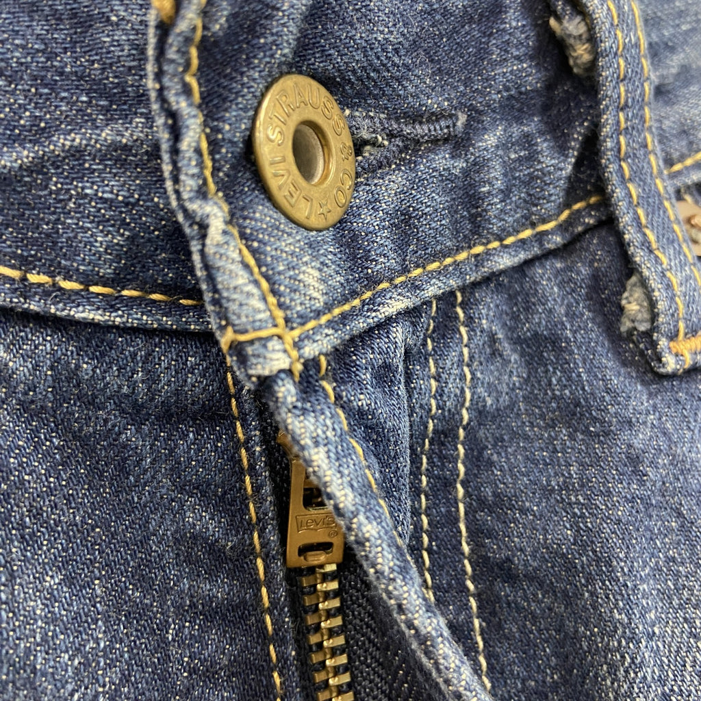 Levi's　リーバイス　503　デニムハーフパンツ/ジーンズ　ジップフライ　インディゴ　W29サイズ　古着