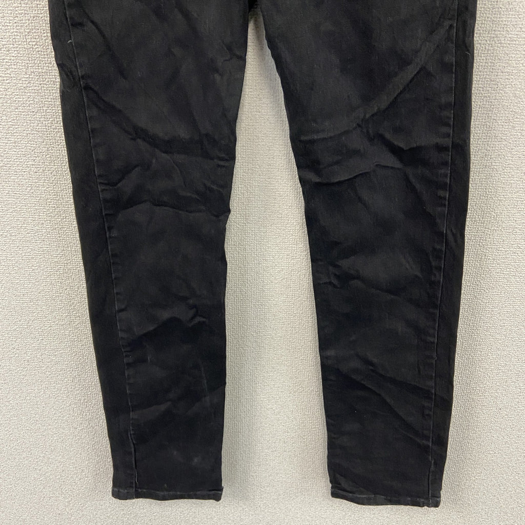 Levi’s　リーバイス　502　ブラックデニムパンツ/ジーンズ　ジップフライ　黒　ブラック　W30サイズ　古着