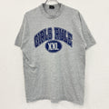 90s　ACKLEY MOODS　半袖プリントTシャツ　ヴィンテージ　シングルステッチ　灰色　グレー　XLサイズ　古着