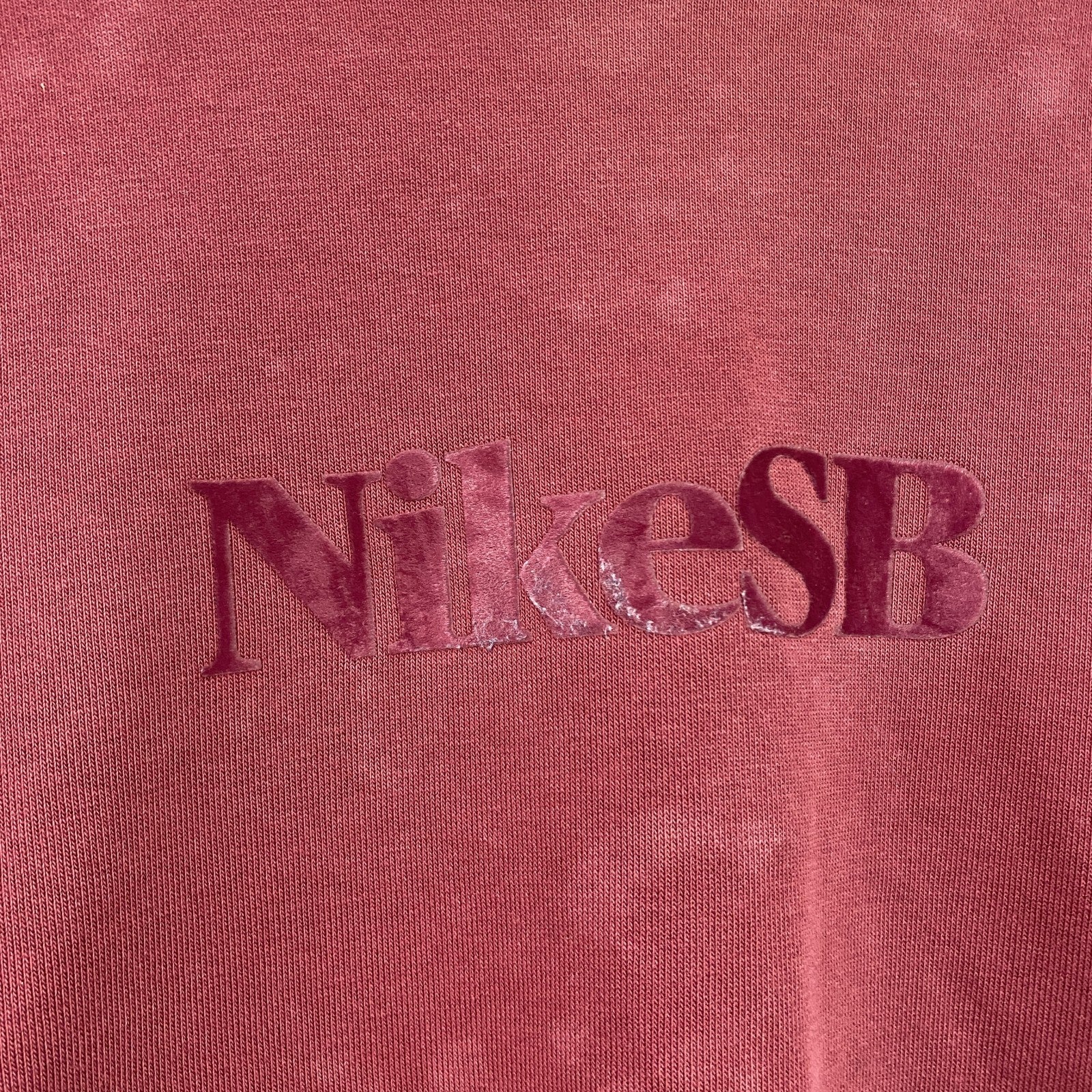 NIKE SB　ナイキエスビー　スウェット/トレーナー　朱色　ボルドー　Sサイズ　古着