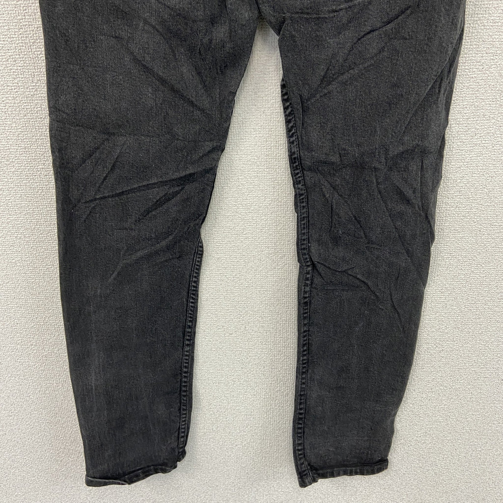 Levi’s　リーバイス　502　ブラックデニムパンツ/ジーンズ　ジップフライ　黒　ブラック　W32サイズ　古着