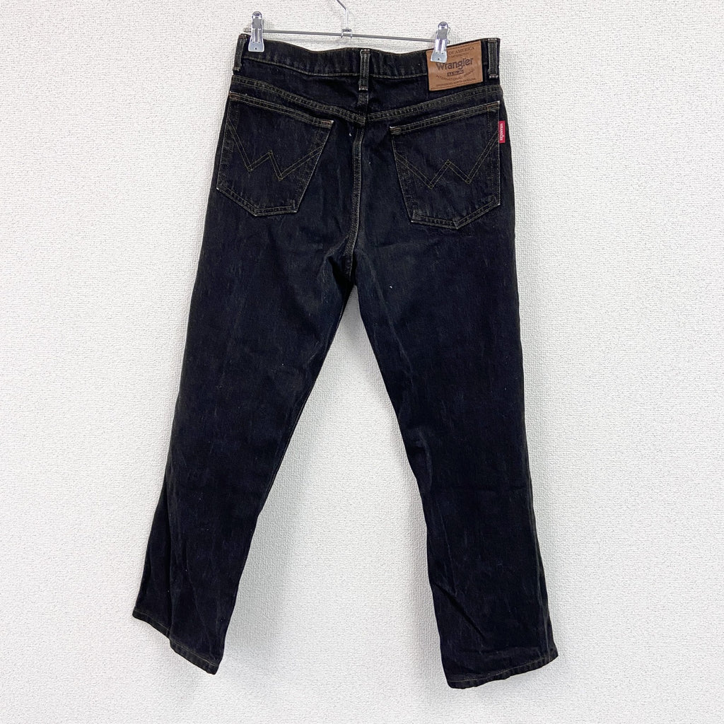 Wrangler　ラングラー　デニムパンツ/ジーンズ　ジップフライ　黒　ブラック　W33サイズ　古着
