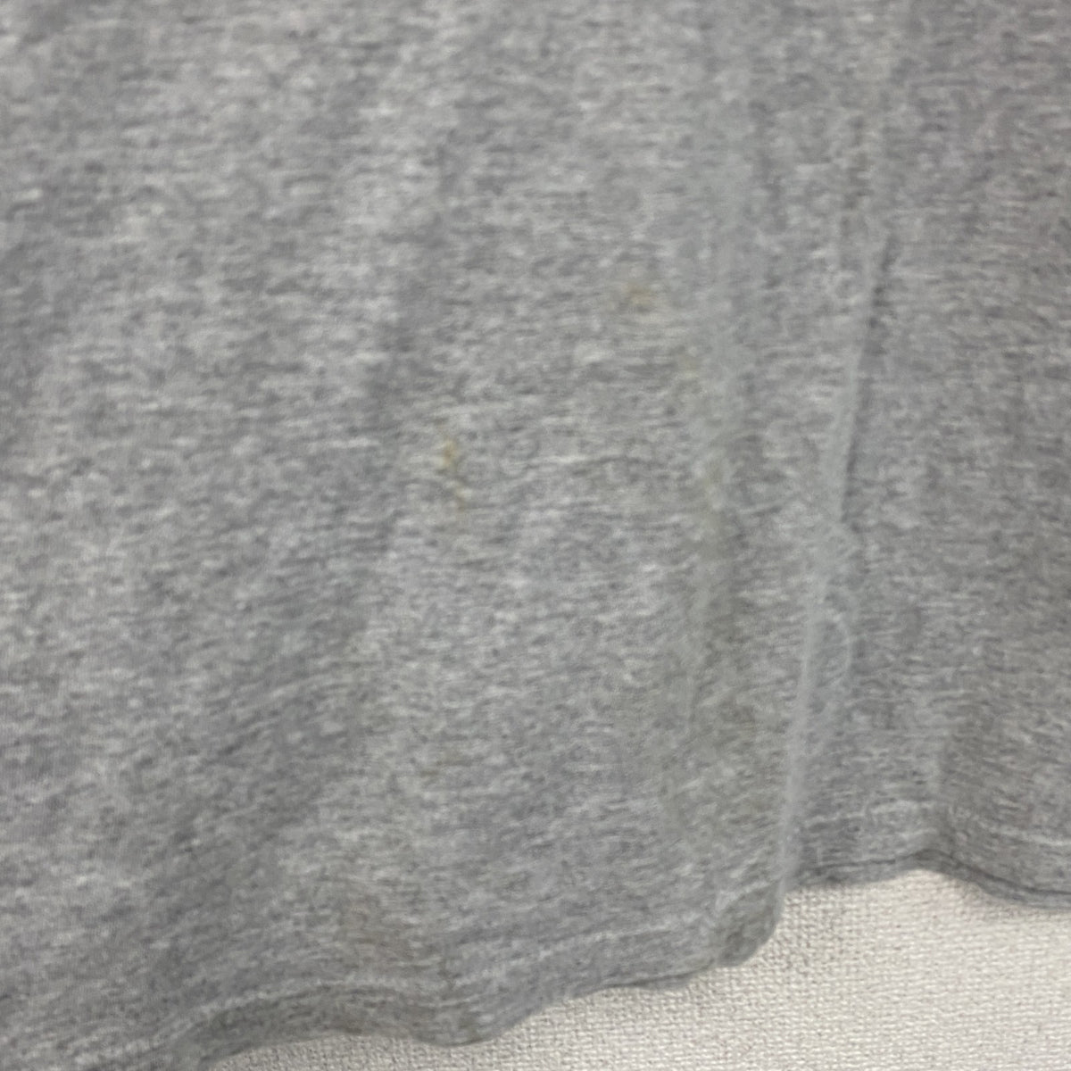 adidas　アディダス　半袖プリントTシャツ　パフォーマンスロゴ　灰色　グレー　2Xサイズ　古着