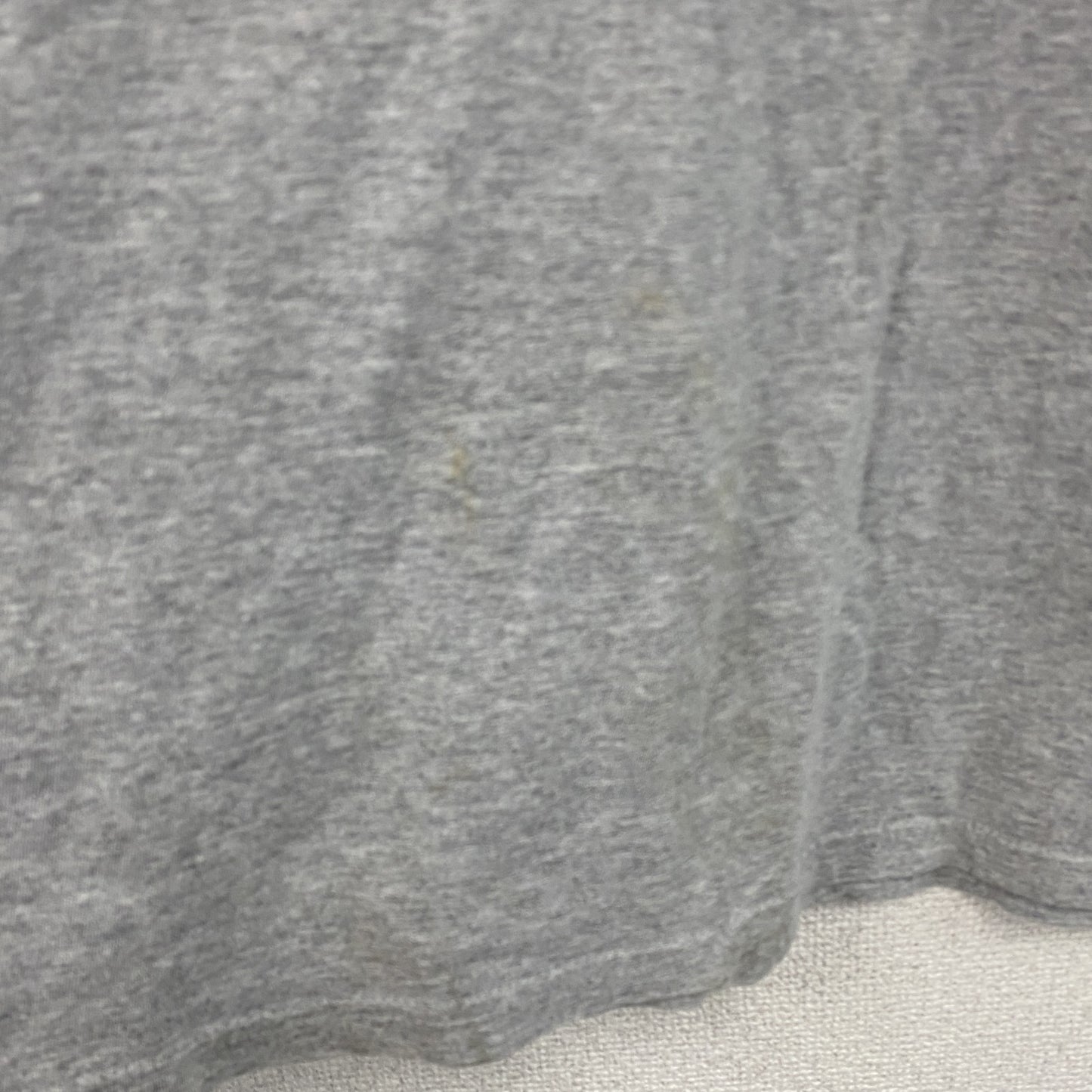 adidas　アディダス　半袖プリントTシャツ　パフォーマンスロゴ　灰色　グレー　2Xサイズ