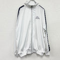 90s　Kappa　カッパ　トラックジャケット/ジャージ　ヴィンテージ　白　ホワイト　2XLサイズ　古着