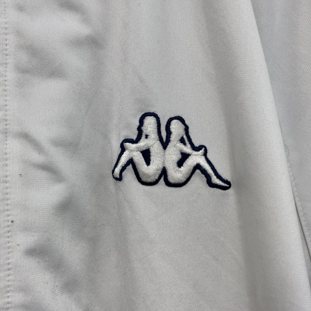 90s　Kappa　カッパ　トラックジャケット/ジャージ　ヴィンテージ　白　ホワイト　2XLサイズ　古着
