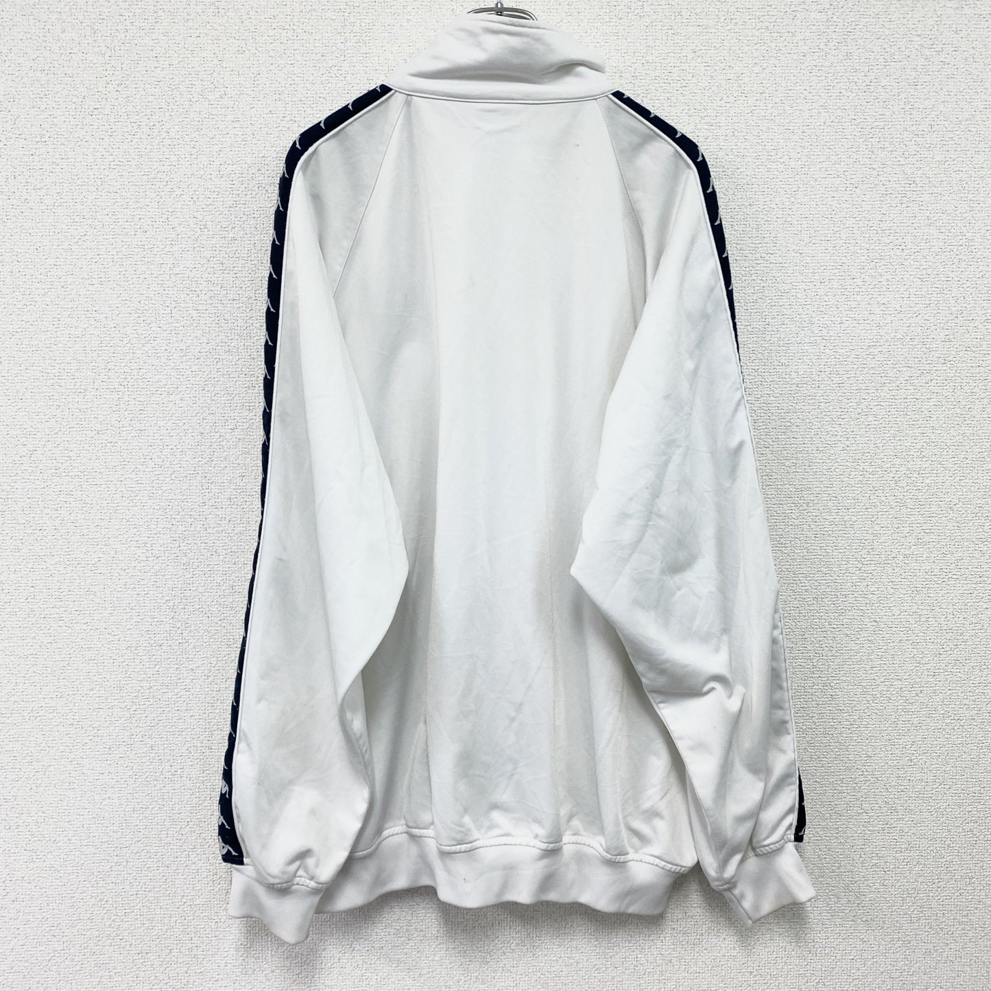 90s　Kappa　カッパ　トラックジャケット/ジャージ　ヴィンテージ　白　ホワイト　2XLサイズ