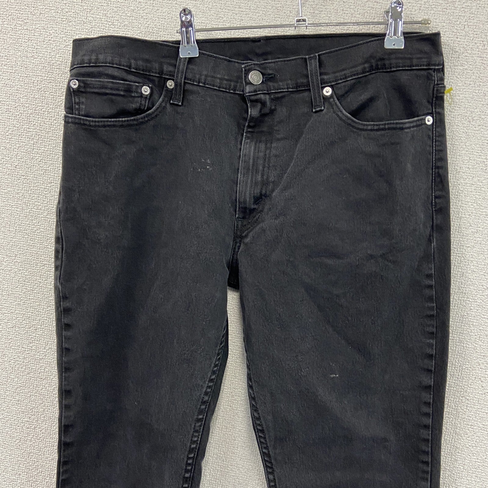Levi’s　リーバイス　511　ブラックデニムパンツ/ジーンズ　ジップフライ　黒　ブラック　W36サイズ　古着