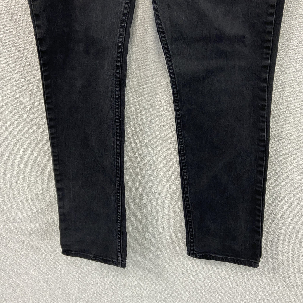 Levi’s　リーバイス　511　ブラックデニムパンツ/ジーンズ　ジップフライ　黒　ブラック　W36サイズ　古着