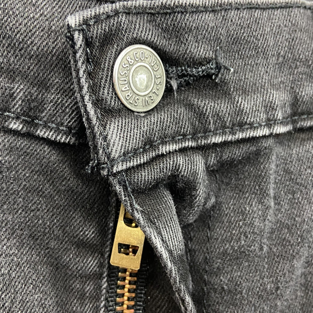 Levi’s　リーバイス　511　ブラックデニムパンツ/ジーンズ　ジップフライ　黒　ブラック　W36サイズ　古着