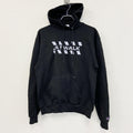 champion　チャンピオン　スウェットパーカー/フーディ　JAY WALK　刺繍ロゴ　現行　黒　ブラック　Mサイズ　古着