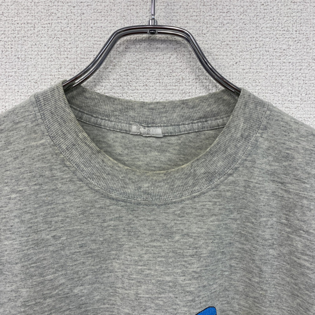 ～00s　EL CONCIERTAZO　半袖プリントTシャツ　バッハ　モーツァルト　霜降りグレー　Mサイズ　古着