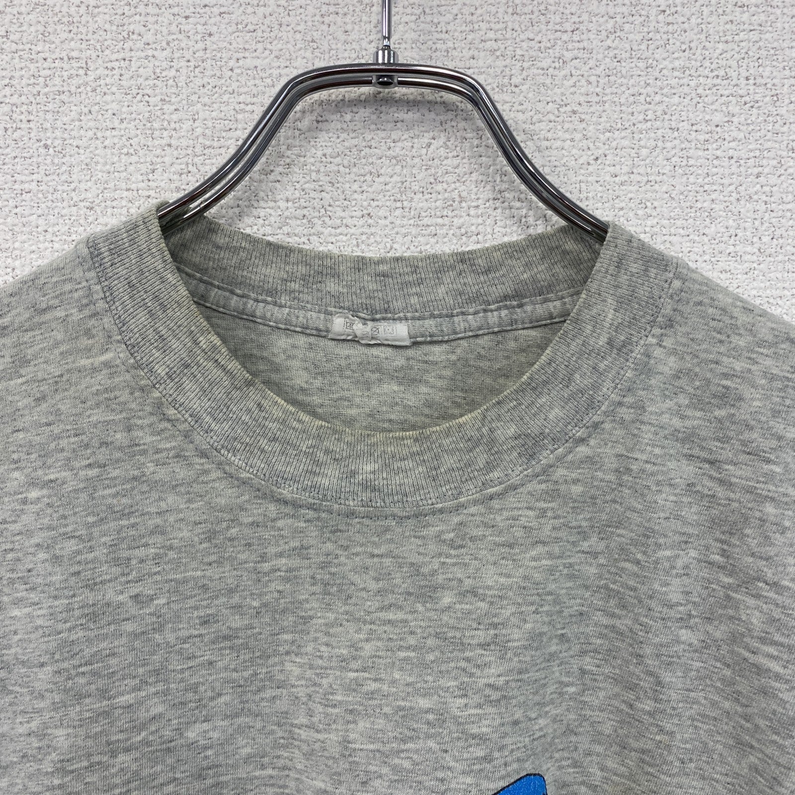～00s　EL CONCIERTAZO　半袖プリントTシャツ　バッハ　モーツァルト　霜降りグレー　Mサイズ　古着