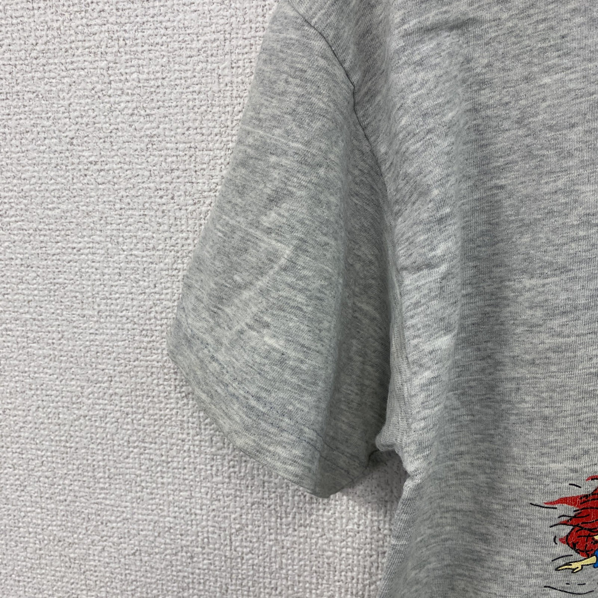 ～00s　EL CONCIERTAZO　半袖プリントTシャツ　バッハ　モーツァルト　霜降りグレー　Mサイズ　古着
