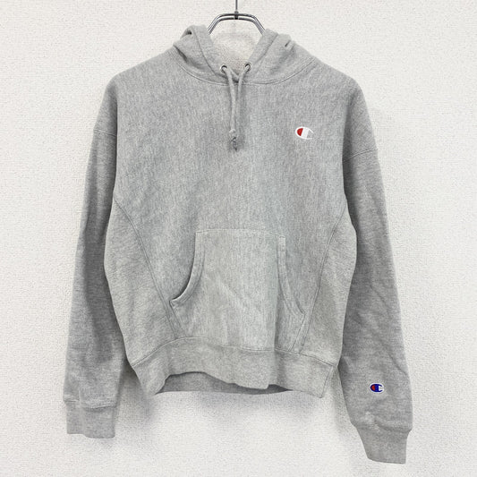 Champion　チャンピオン　リバースウィーブ　スウェットパーカー/フーディー　霜降りグレー　Sサイズ