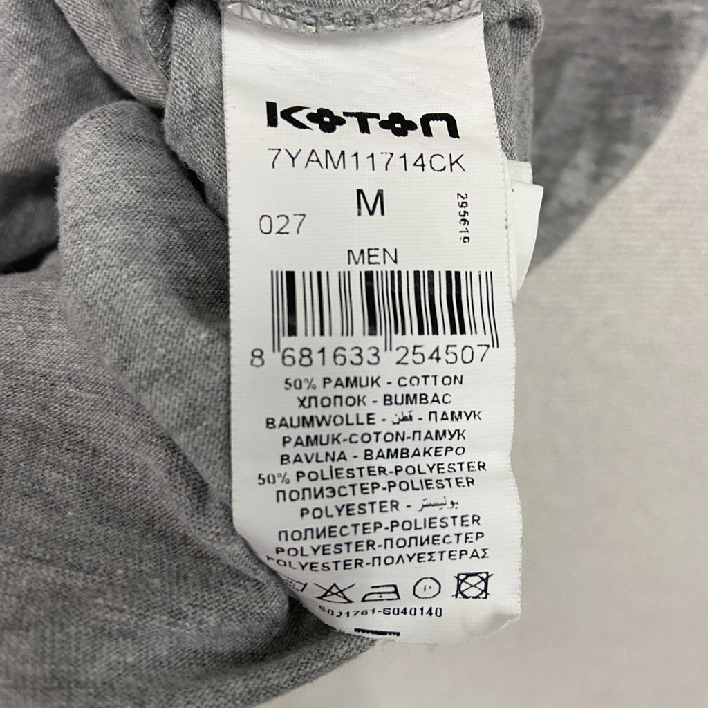 BATMAN　バットマン　半袖プリントTシャツ　キャラクターT　アニメT　灰色　グレー　Mサイズ　古着