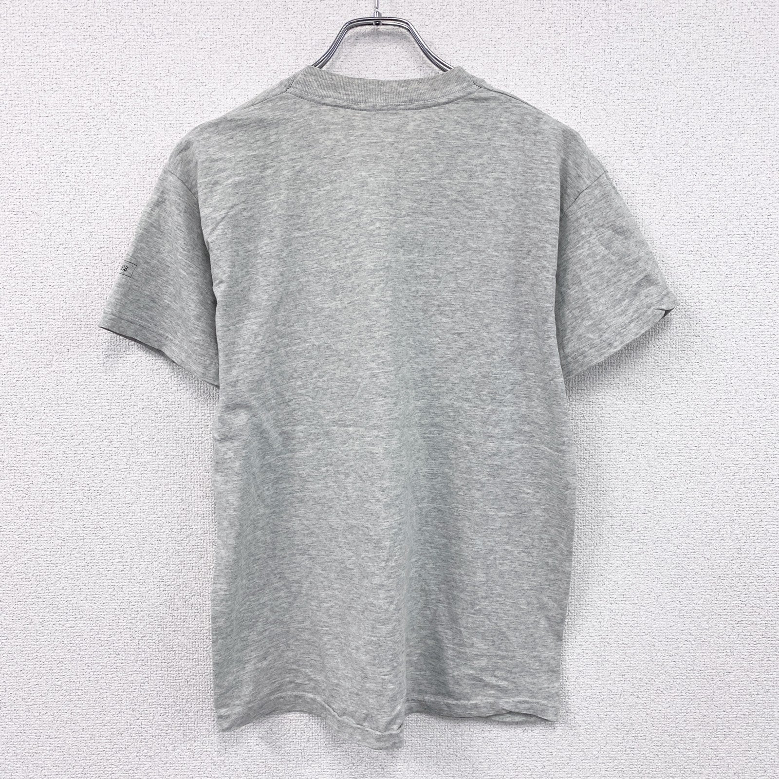 ～00s　EL CONCIERTAZO　半袖プリントTシャツ　バッハ　モーツァルト　霜降りグレー　Mサイズ　古着