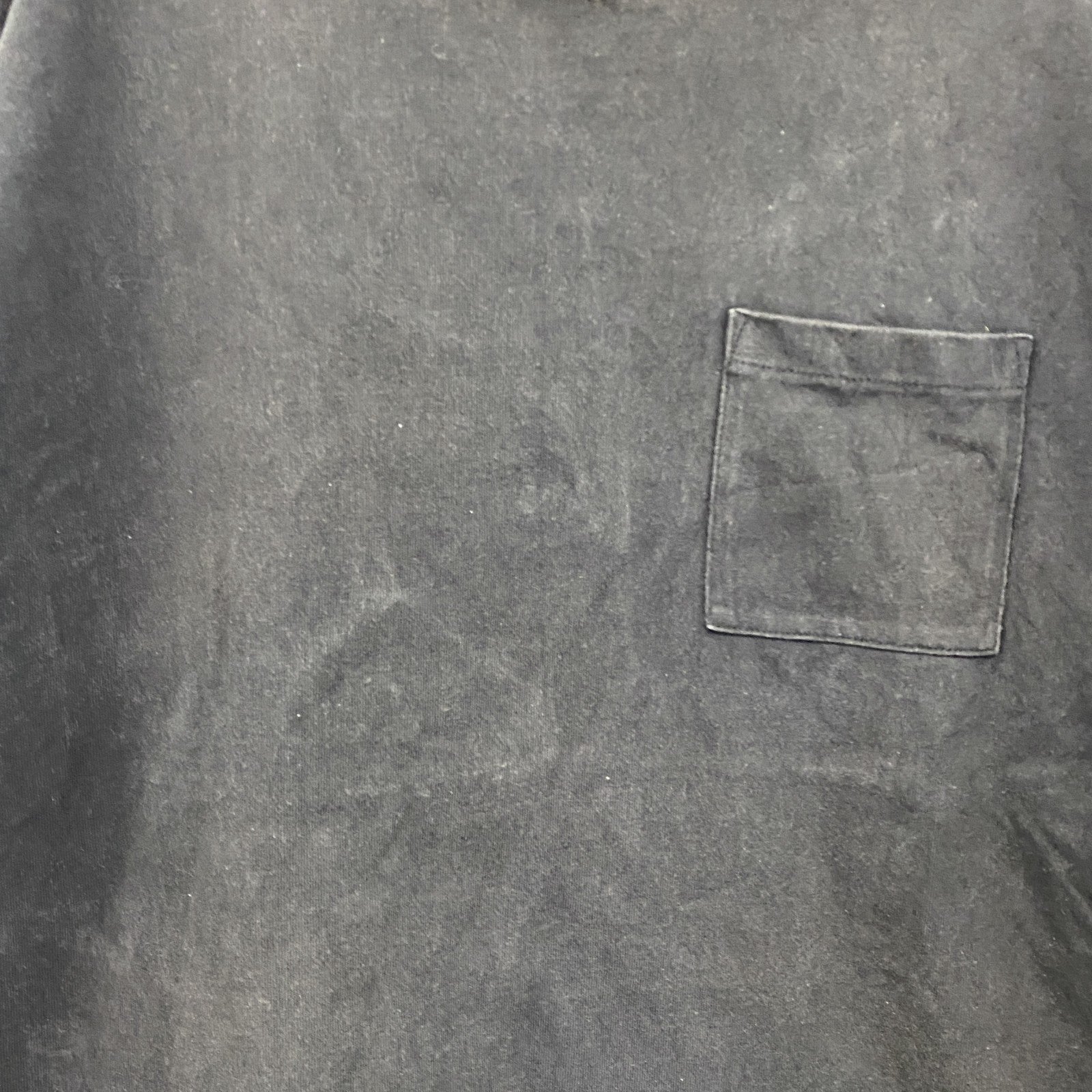 HUF　ハフ　半袖ポケットTシャツ　ポケT　黒　ブラック　XLサイズ　古着