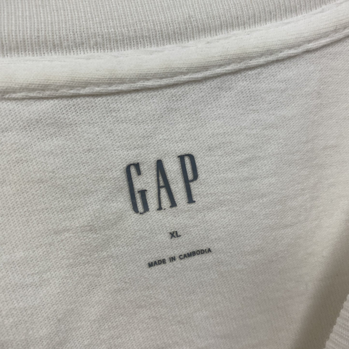 GAP　ギャップ　半袖Tシャツ　白　ホワイト　XLサイズ