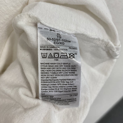 GAP　ギャップ　半袖Tシャツ　白　ホワイト　XLサイズ