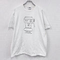 FRUIT OF THE LOOM　フルーツオブザルーム　Ascaso　アスカソ　半袖Tシャツ　ホワイト　XLサイズ　古着