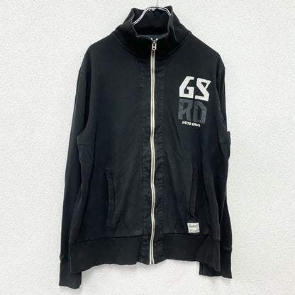G-STAR RAW　ジースター　トラックジャケット/ジャージ　黒　ブラック　XLサイズ