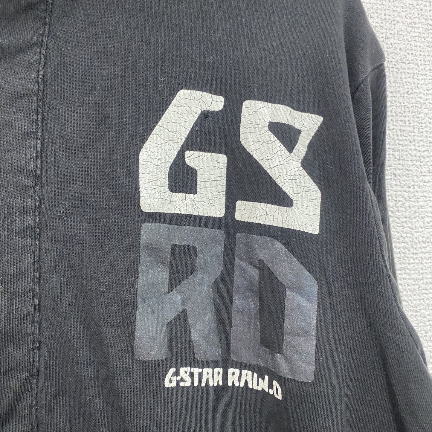 G-STAR RAW　ジースター　トラックジャケット/ジャージ　黒　ブラック　XLサイズ