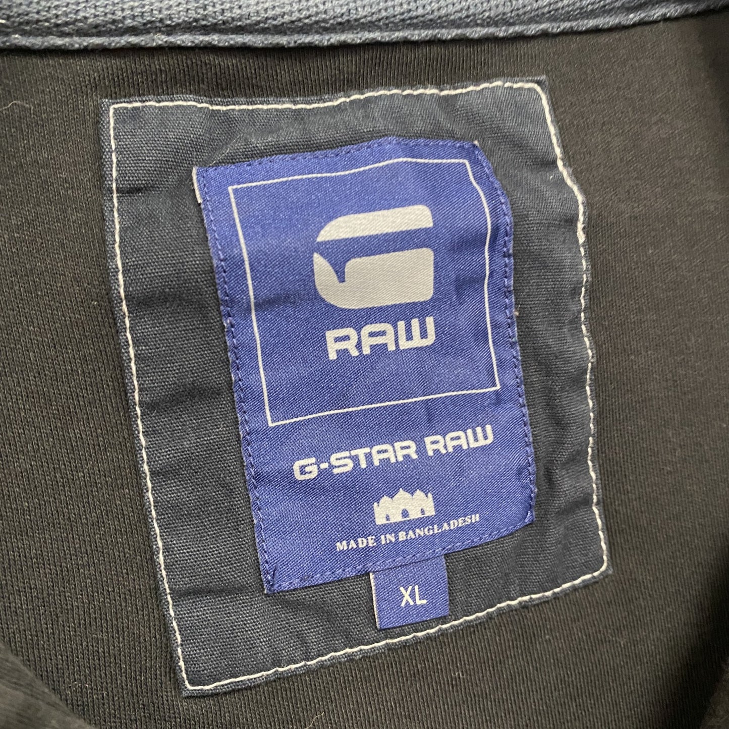 G-STAR RAW　ジースター　トラックジャケット/ジャージ　黒　ブラック　XLサイズ