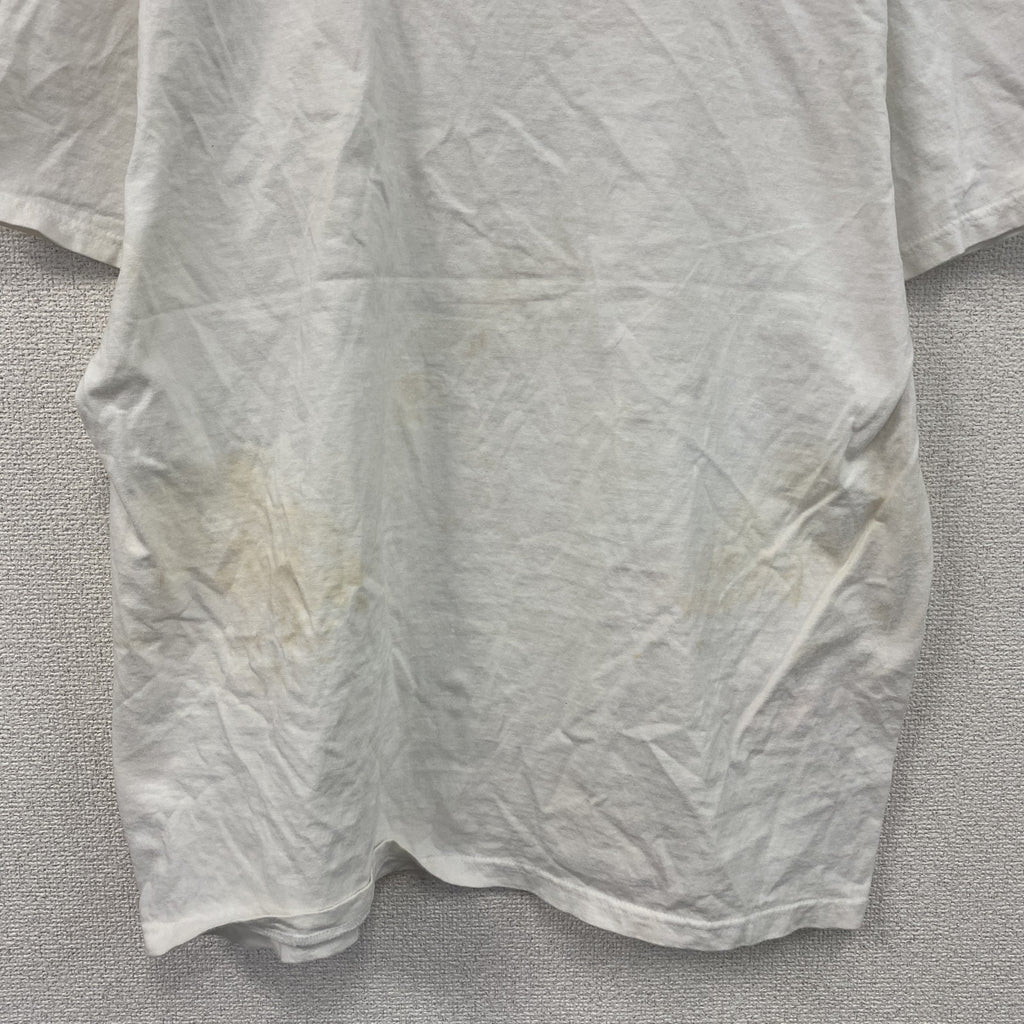 FRUIT OF THE LOOM　フルーツオブザルーム　Ascaso　アスカソ　半袖Tシャツ　ホワイト　XLサイズ　古着