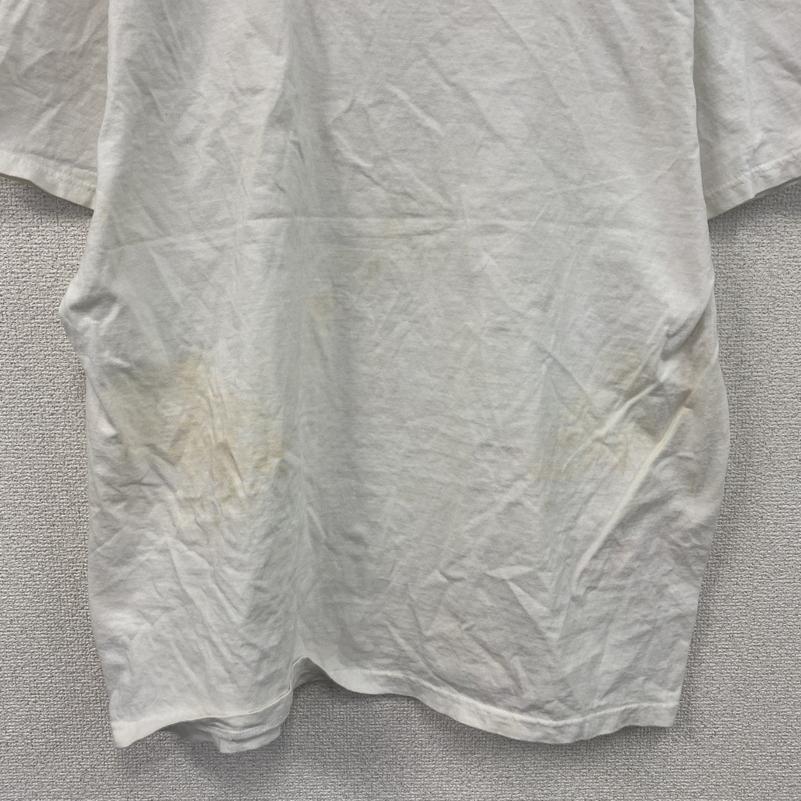 FRUIT OF THE LOOM　フルーツオブザルーム　Ascaso　アスカソ　半袖Tシャツ　ホワイト　XLサイズ　古着