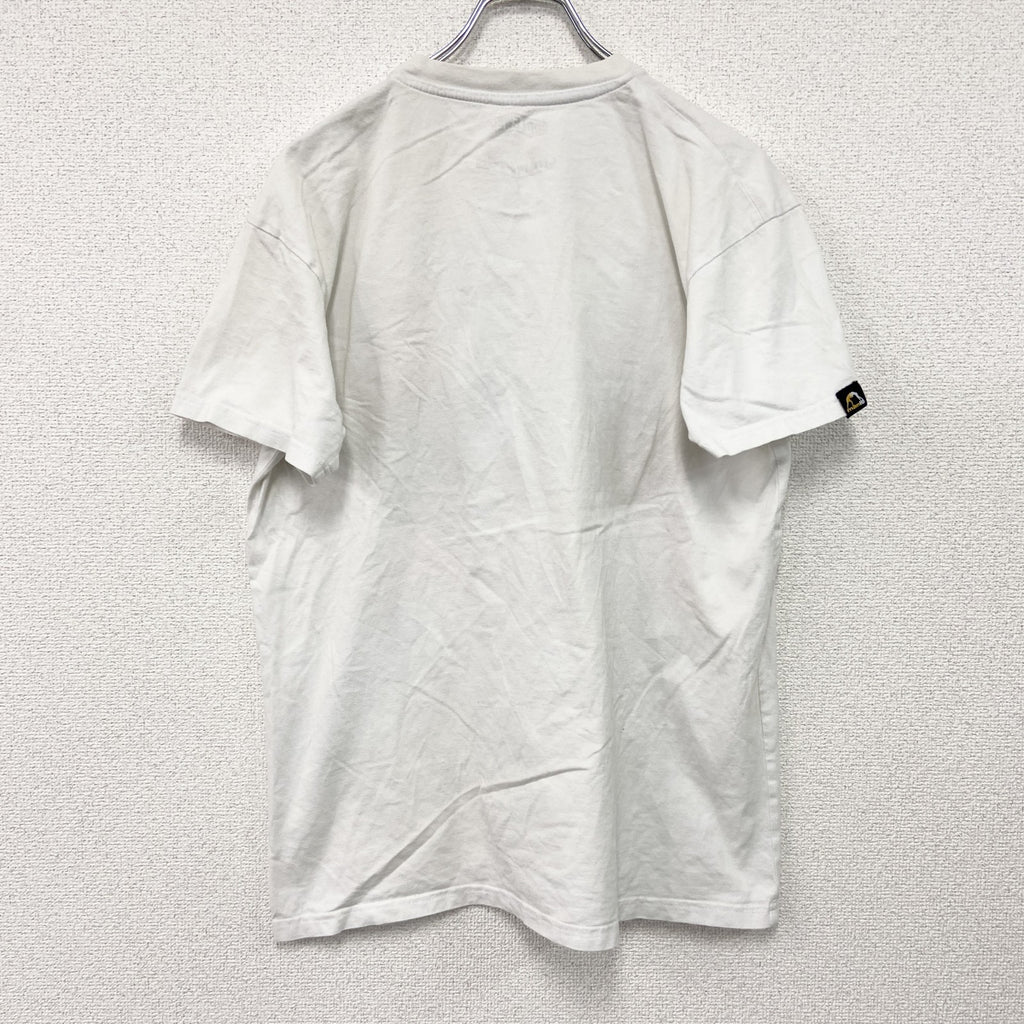 MIDDLEWEIGIHT CHAMPION　半袖プリントTシャツ　アニマルT　キングコング　白　ホワイト　Lサイズ　古着