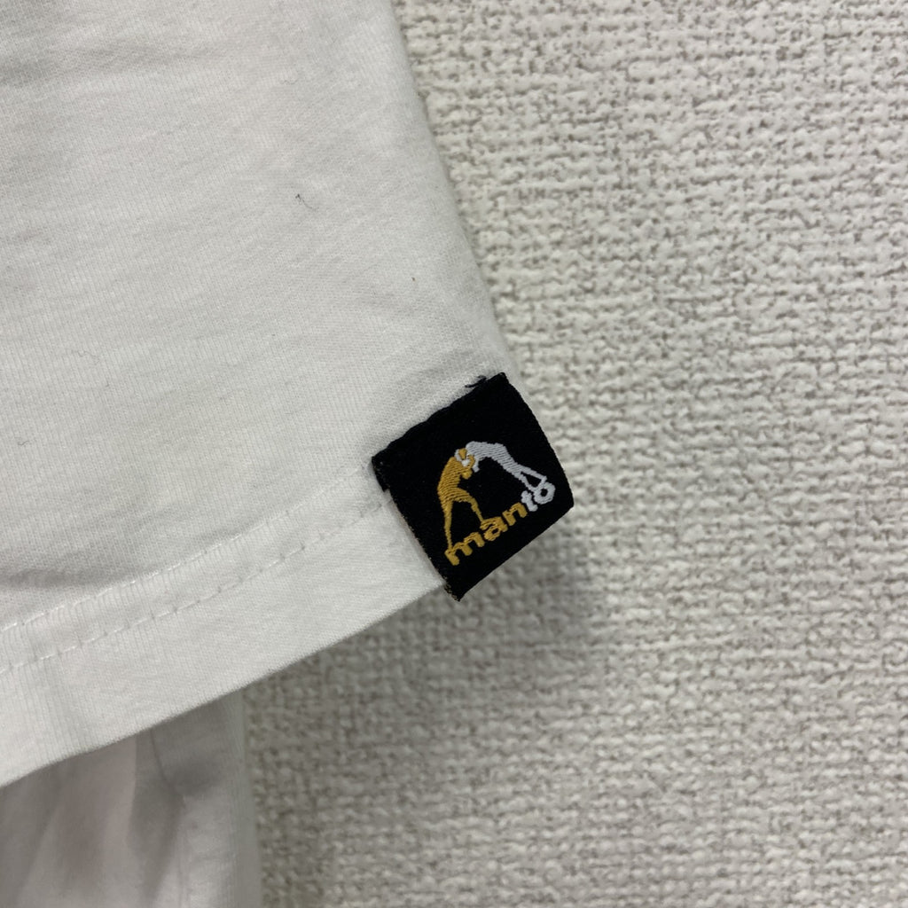 MIDDLEWEIGIHT CHAMPION　半袖プリントTシャツ　アニマルT　キングコング　白　ホワイト　Lサイズ　古着
