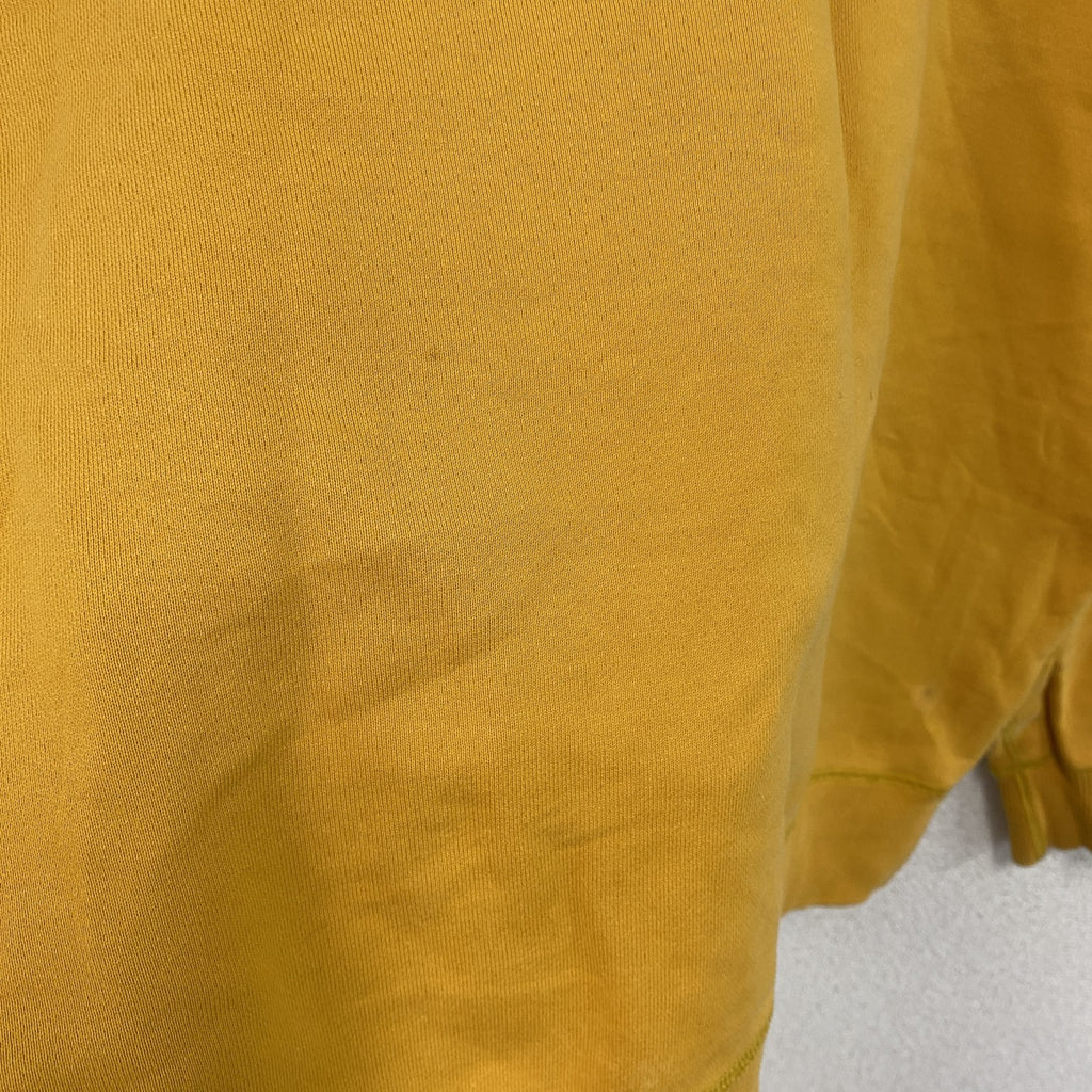 ～00s　OLD UNIQLO　オールドユニクロ　スウェット/トレーナー　ヴィンテージ　黄色　イエロー　XLサイズ　古着