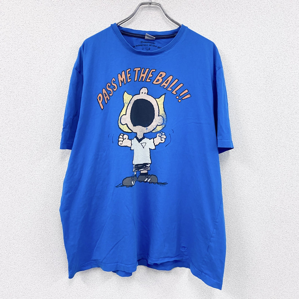s.Oliver　エス オリバー　Sally Brown　サリーブラウン　半袖Tシャツ　青　ブルー　3XLサイズ　古着