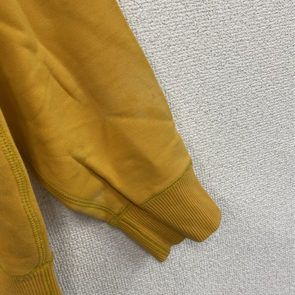 ～00s　OLD UNIQLO　オールドユニクロ　スウェット/トレーナー　ヴィンテージ　黄色　イエロー　XLサイズ　古着