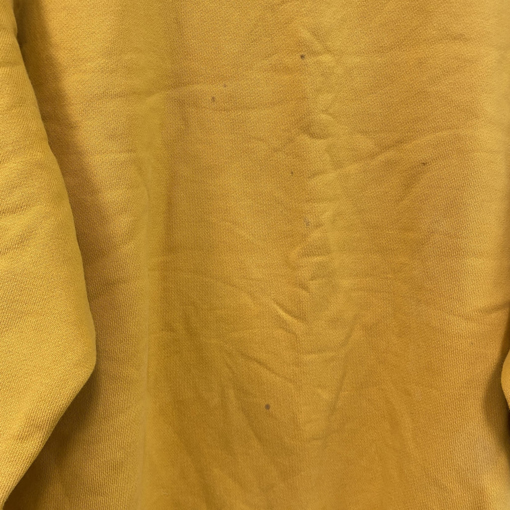 ～00s　OLD UNIQLO　オールドユニクロ　スウェット/トレーナー　ヴィンテージ　黄色　イエロー　XLサイズ　古着