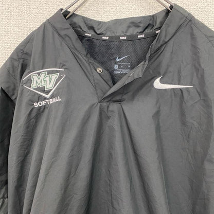 NIKE　ナイキ　半袖ナイロンプルオーバー　黒　ブラック　Mサイズ