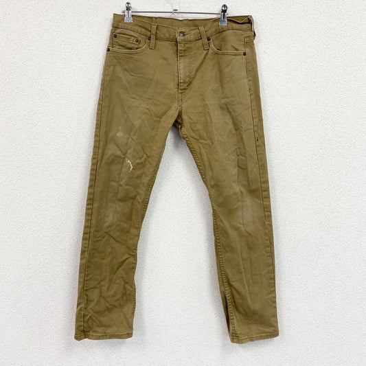 Levi’s　リーバイス　513　デニムパンツ/ジーンズ　ジップフライ　キャメル　W32サイズ