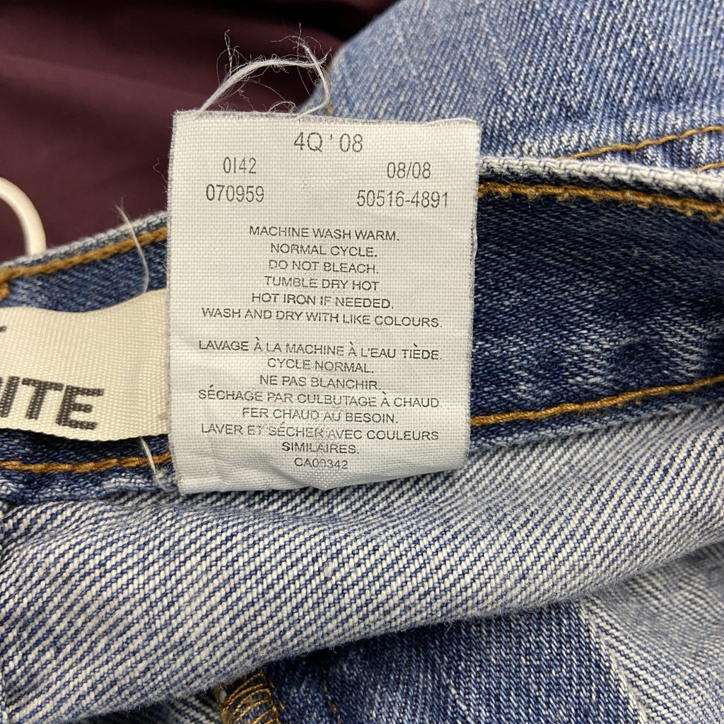 Levi’s　リーバイス　505　デニムパンツ/ジーンズ　ジップフライ　インディゴ　W36サイズ　古着